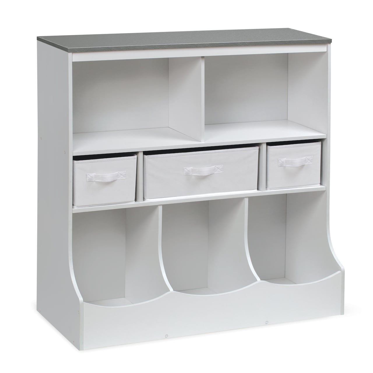 Badger Basket Combo Bin Storage Unit With Three Baskets